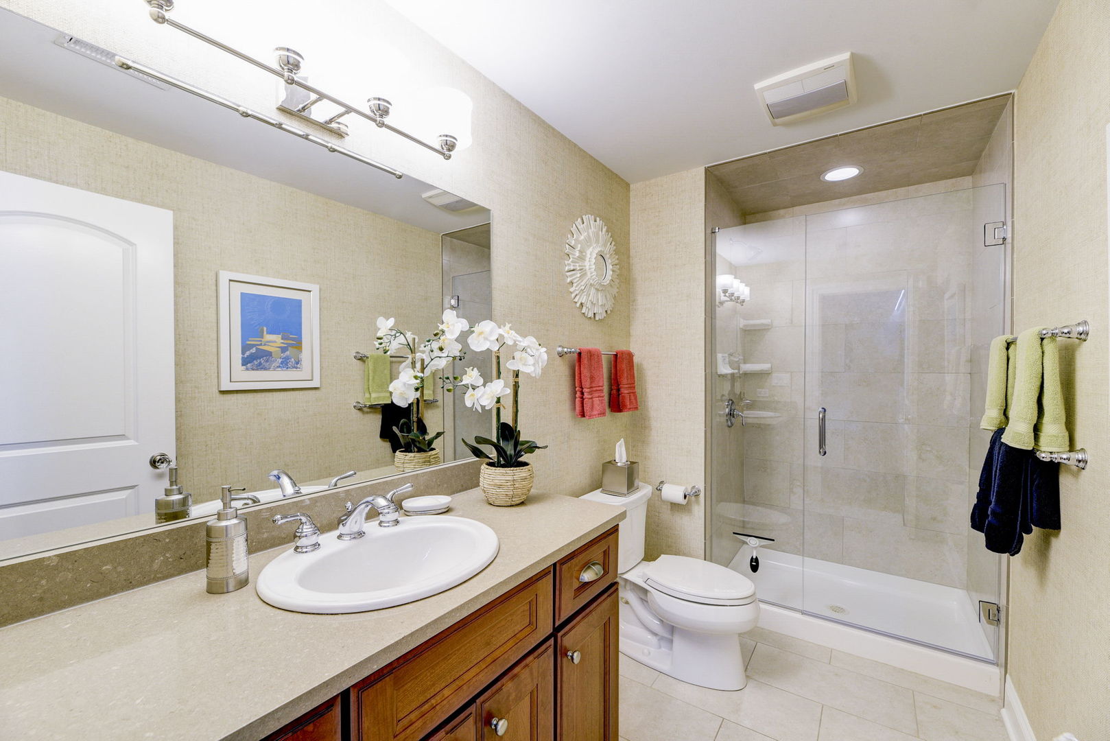 20940 West Summit Drive Kildeer, IL 60047 - Photo 43 of 62 a bathroom with a sink toilet tub and shower