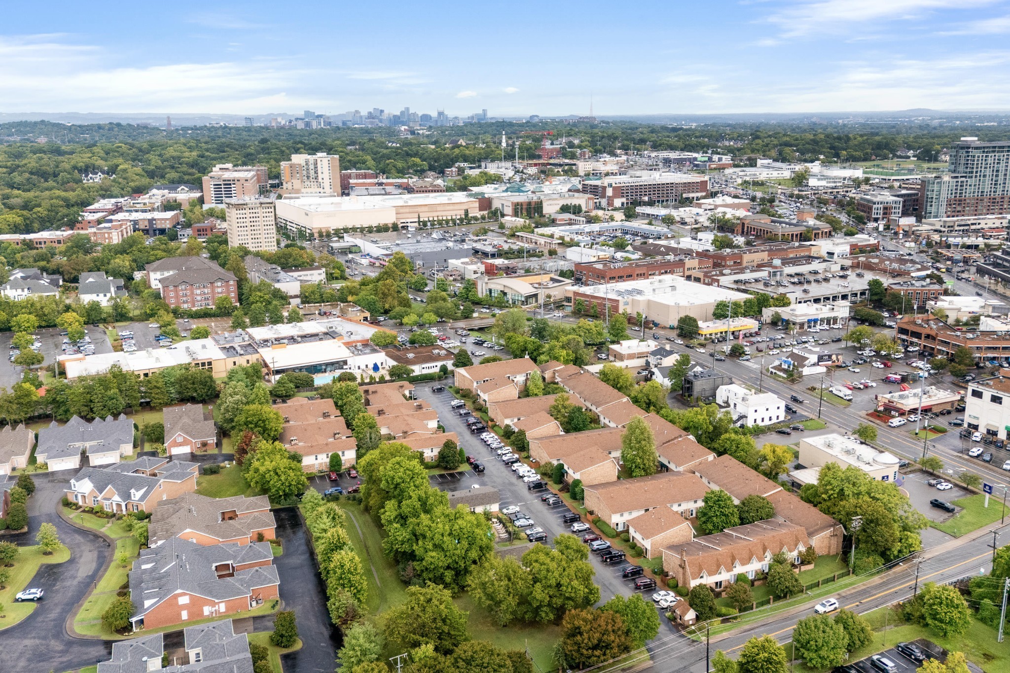 2116 Hobbs Road, Unit J9 Nashville, TN 37215 - Photo 17 of 17 an aerial view of multiple house