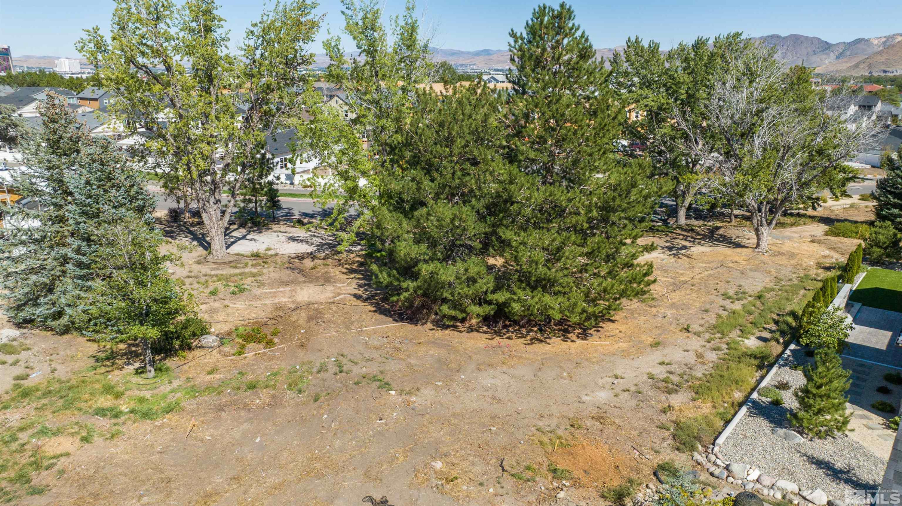 6119 Rancharrah Parkway, Unit LOT 12 Reno, NV 89511 - Photo 8 of 14 a view of a yard with plants and trees