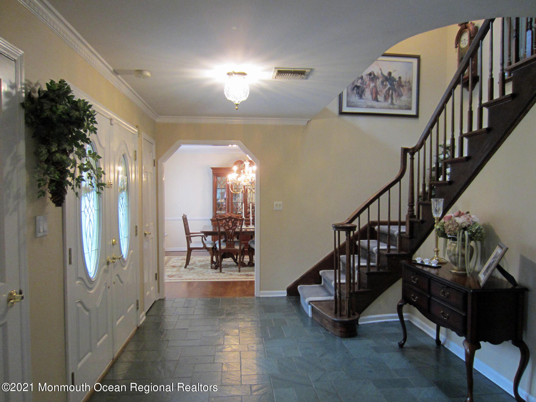 24 Beaver Dam Road Colts Neck, NJ 07722 - Photo 2 of 31 a view of entryway and hall with wooden floor