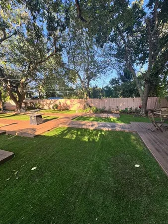 a view of an outdoor space and yard