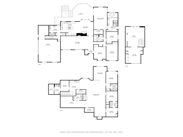 a view of a lake with a yard