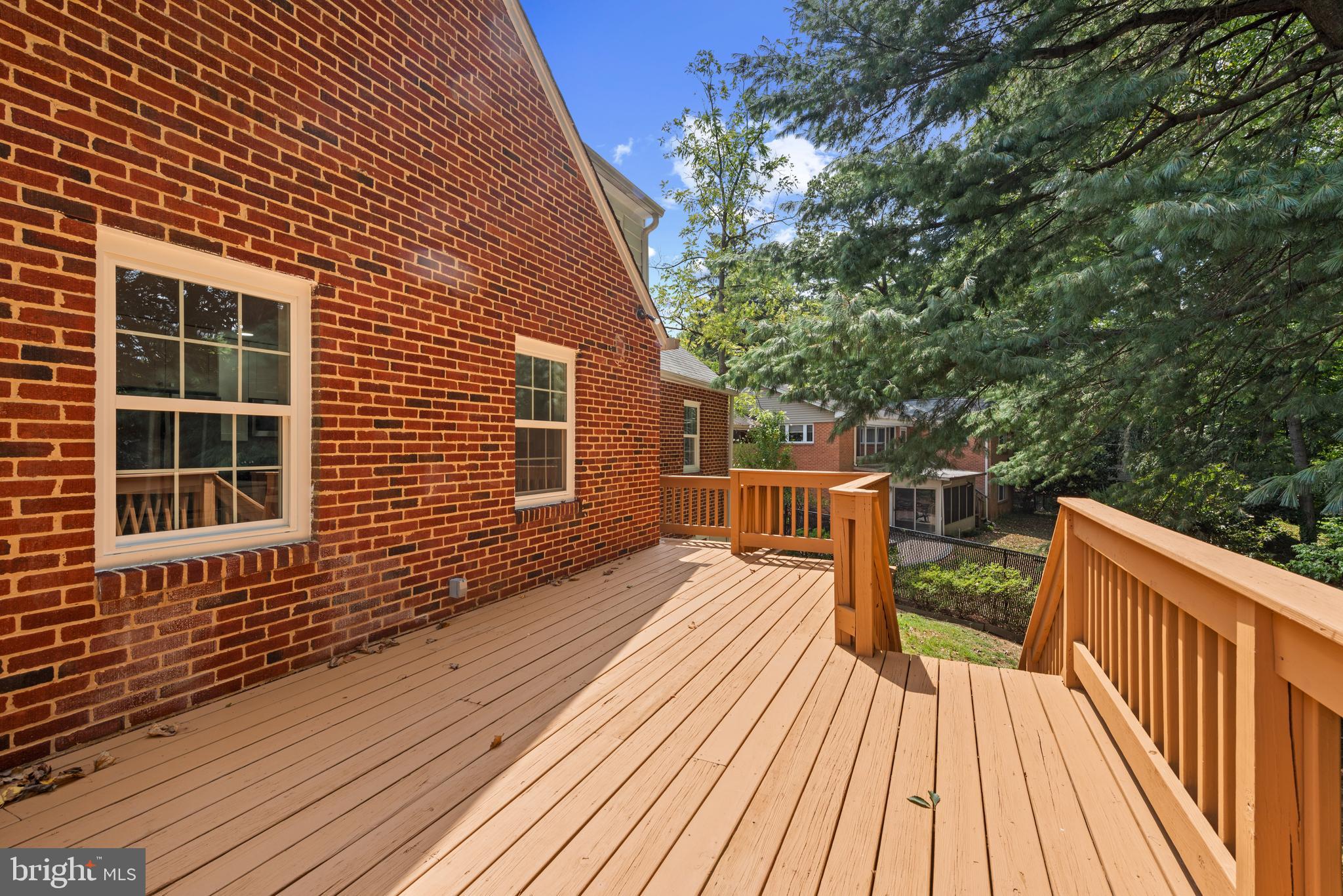 215 Patuxent Road Laurel, MD 20707 - Photo 26 of 27 Deck access through kitchen door