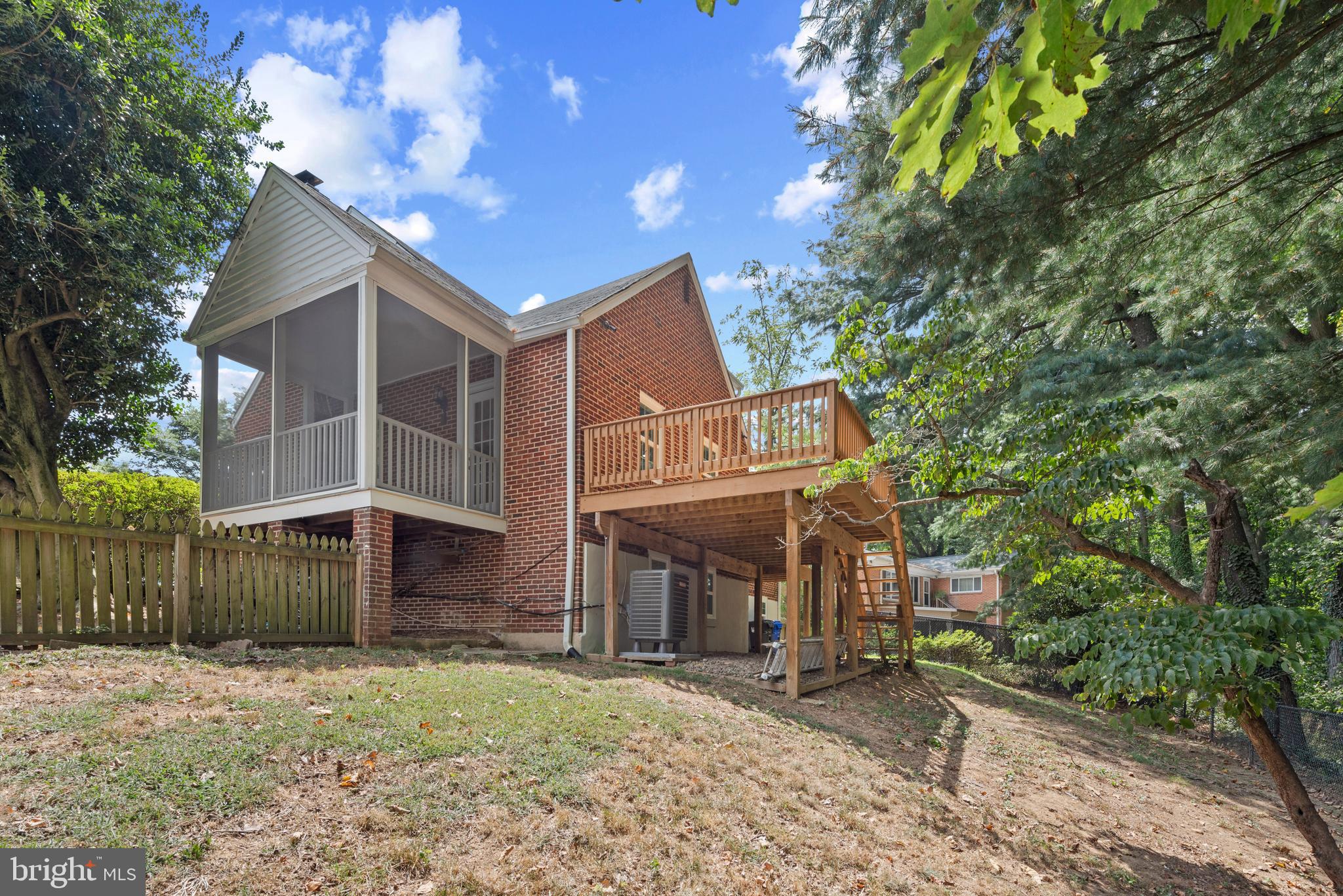 215 Patuxent Road Laurel, MD 20707 - Photo 27 of 27 Fully fenced back yard overlook Patuxent River