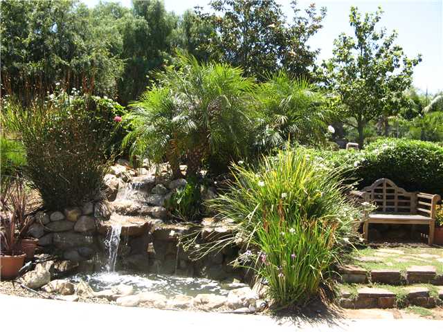 835 Fallen Oak Road Fallbrook, CA 92028 - Photo 22 of 22 Front Yard waterfall