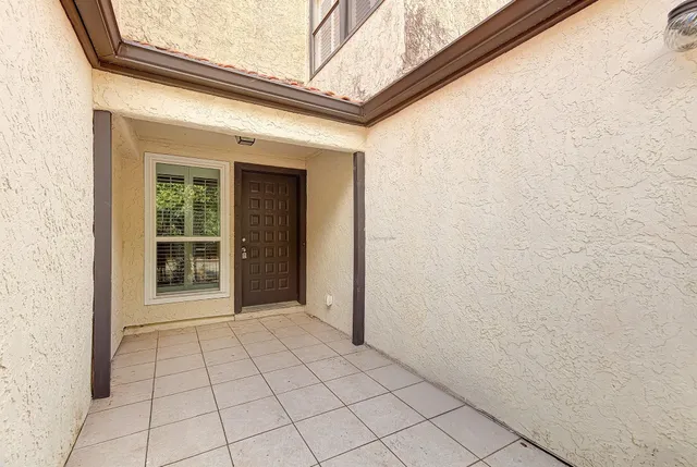 a view of a entryway