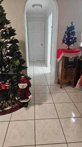 a view of a entryway of a house