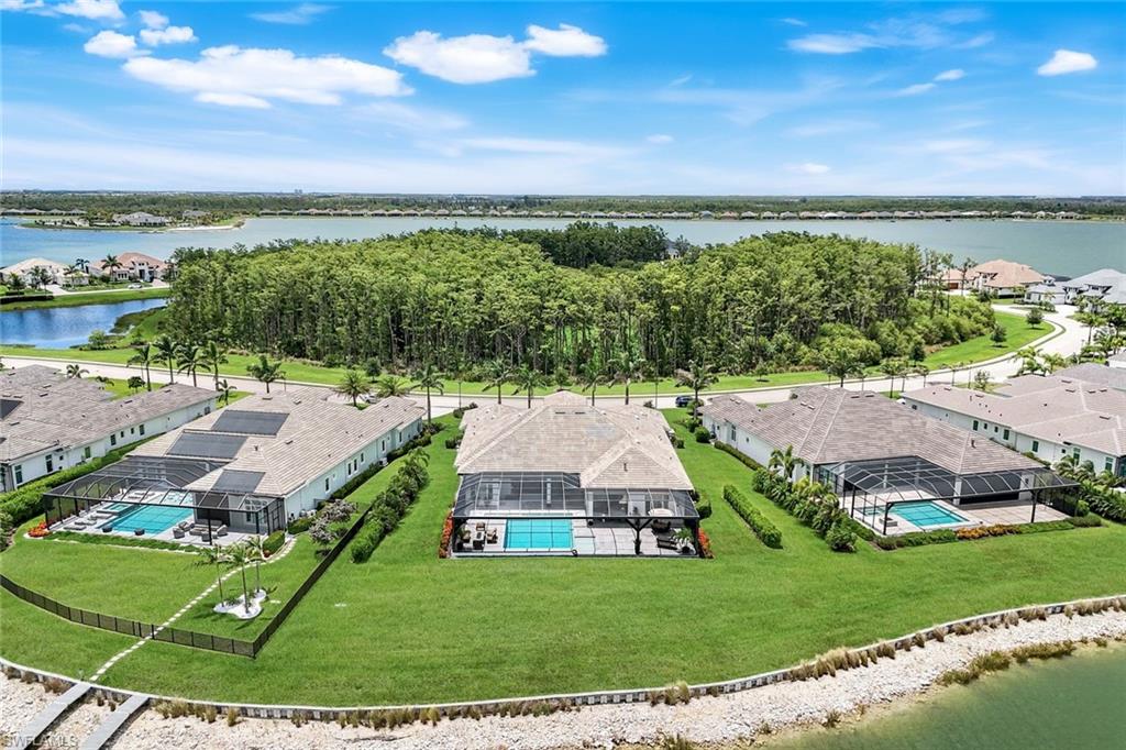18250 Blue Eye Loop Fort Myers, FL 33913 - Photo 47 of 48 an aerial view of a house with big yard