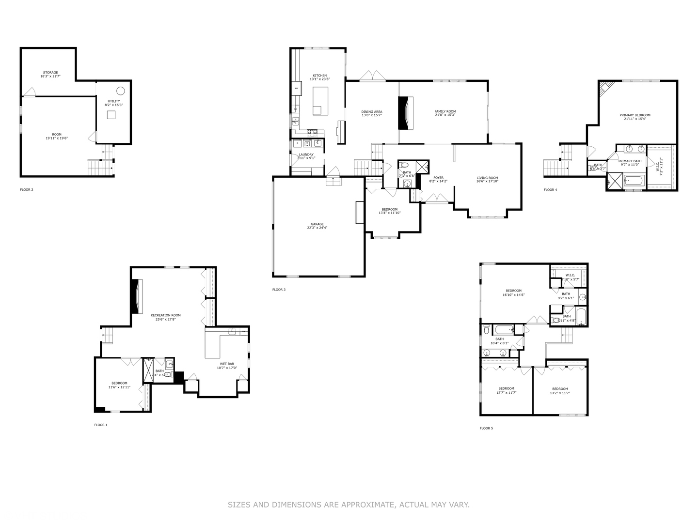 11522 Ridgewood Lane Burr Ridge, IL 60527 - Photo 47 of 47 a picture of floor plan