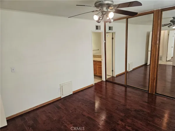 wooden floor in an empty room
