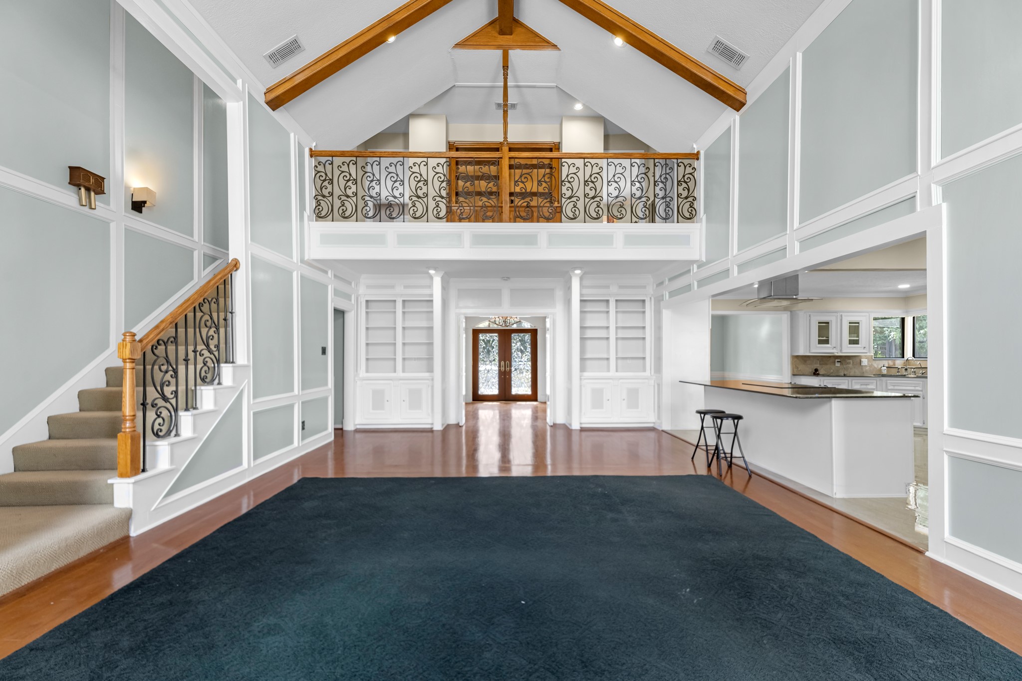 16114 Kempton Park Drive Spring, TX 77379 - Photo 13 of 22 a view of living room with furniture and flat screen tv