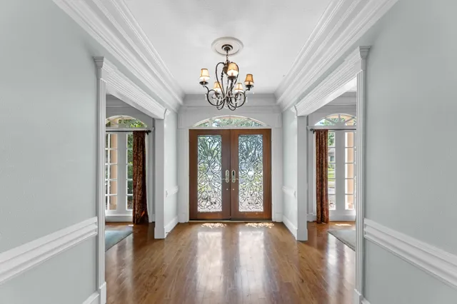 a view of an entryway