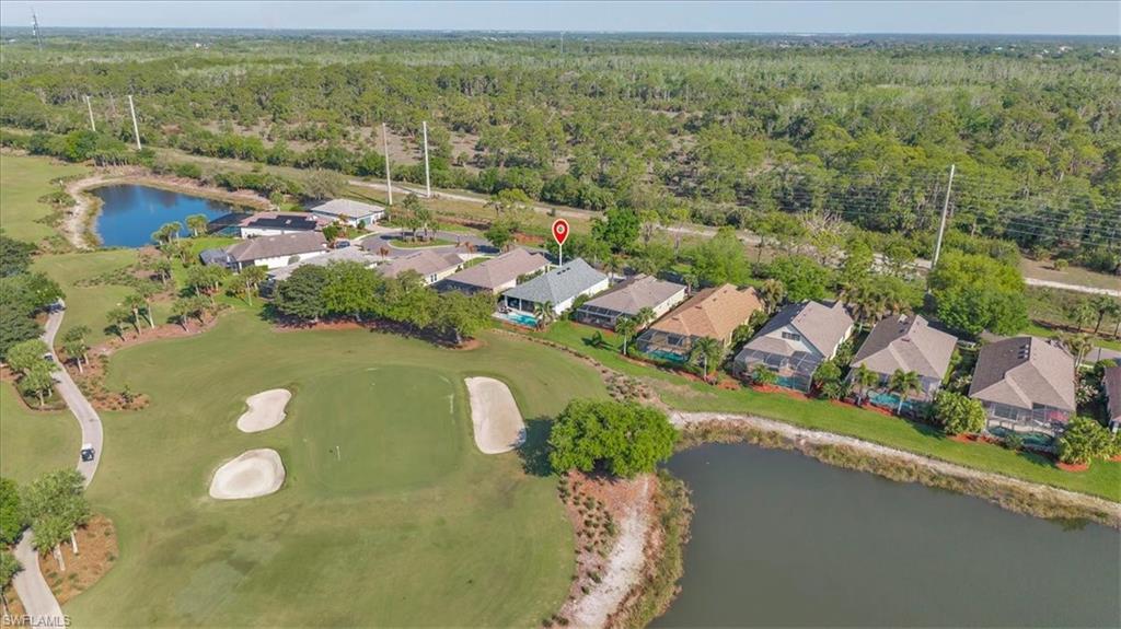 16424 Windsor Way Alva, FL 33920 - Photo 32 of 48 an aerial view of residential houses with outdoor space and street view