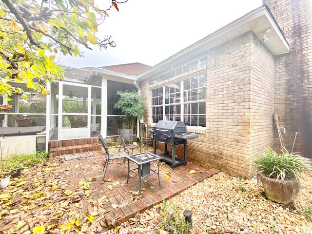 4401 Windrush Drive Niceville, FL 32578 - Photo 28 of 35 a house view with a sitting space and glass windows