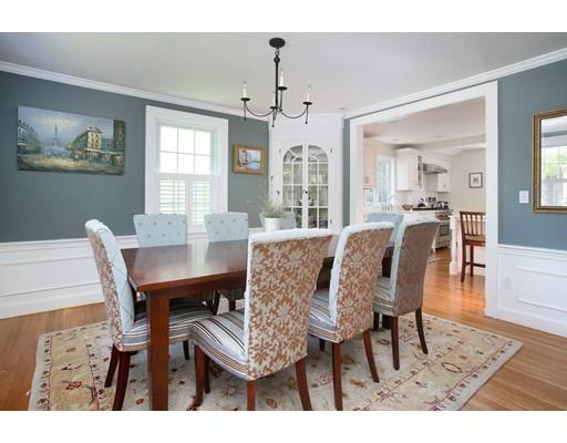 60 Arapahoe Road Newton, MA 02465 - Photo 5 of 13 a view of a dining room with furniture