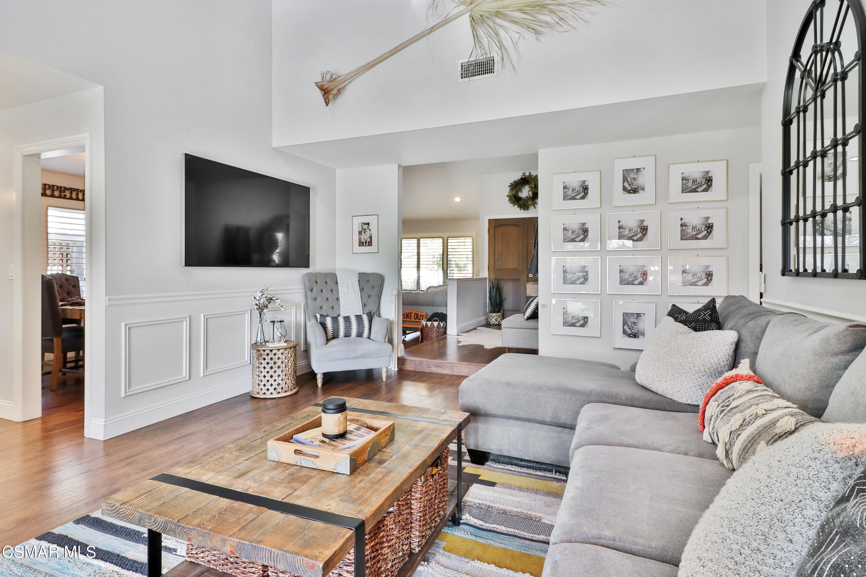 5938 Serena Street Simi Valley, CA 93063 - Photo 17 of 76 a living room with furniture and a flat screen tv
