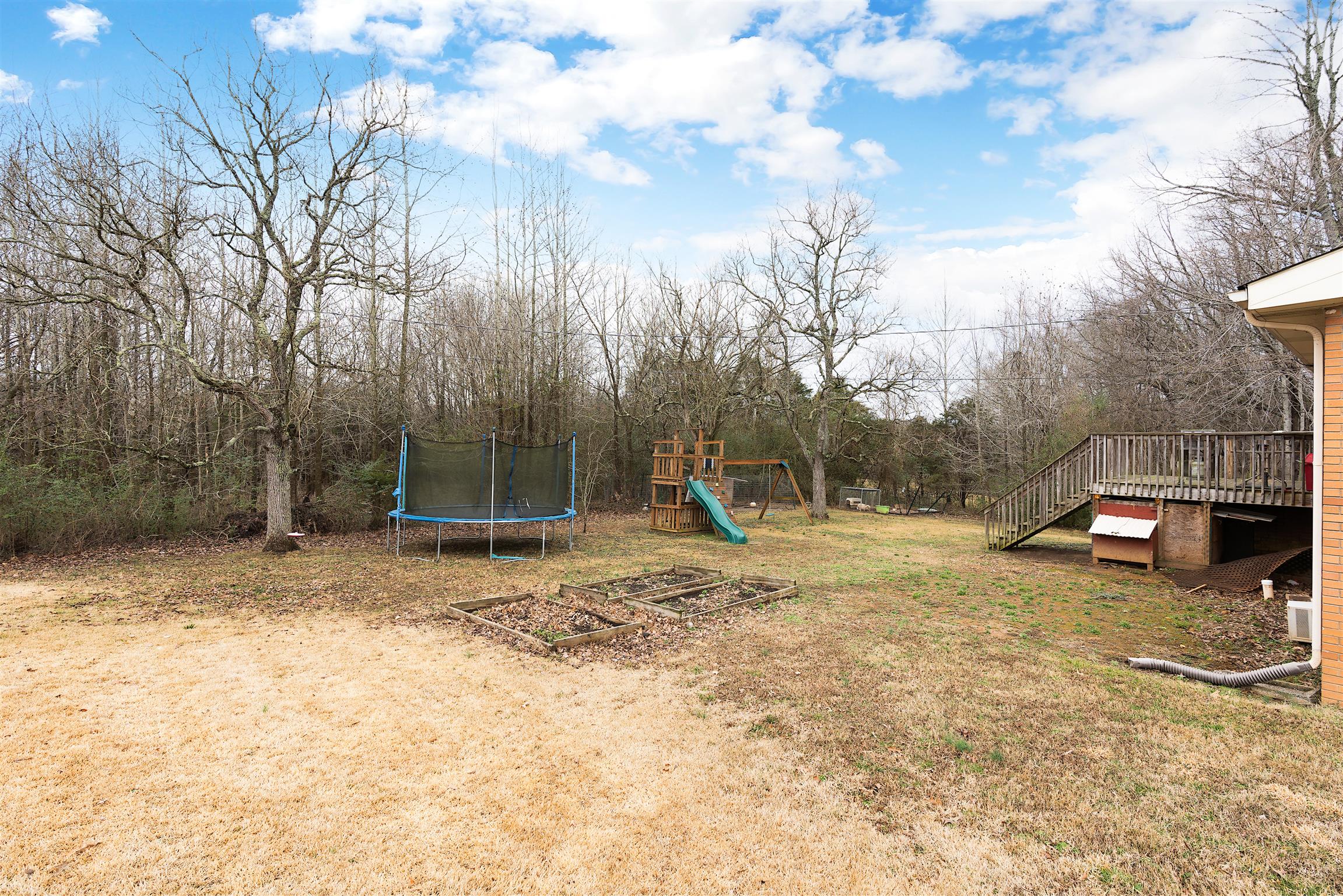 1578 Hickory Point Road Clarksville, TN 37043 - Photo 16 of 17 a view of a backyard with large trees