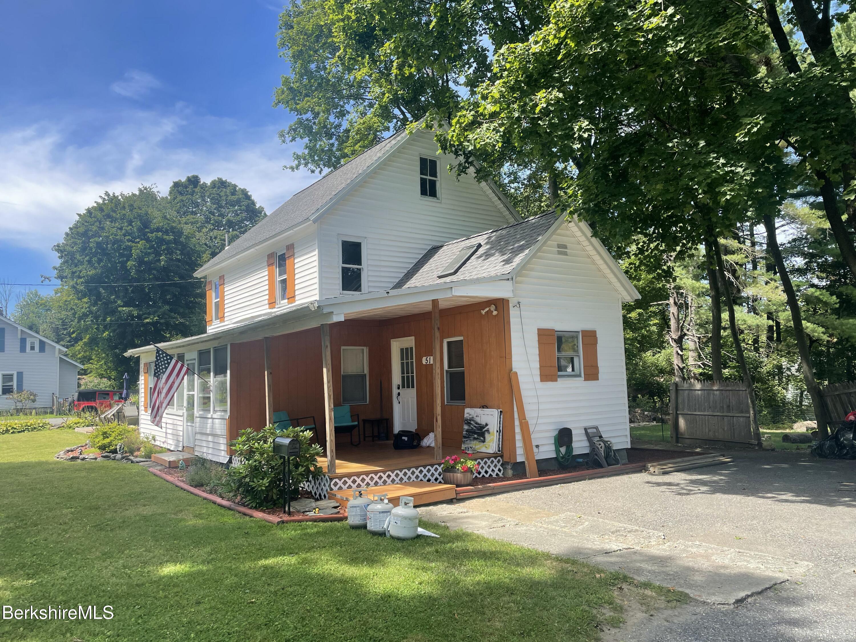 51 Foote Avenue Pittsfield, MA 01201 - Photo 3 of 16 a view of a yard in front of house