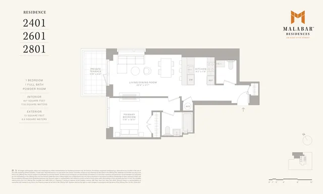 $2,870,000 | 126 East 57th Street, Unit 2401 | Midtown East