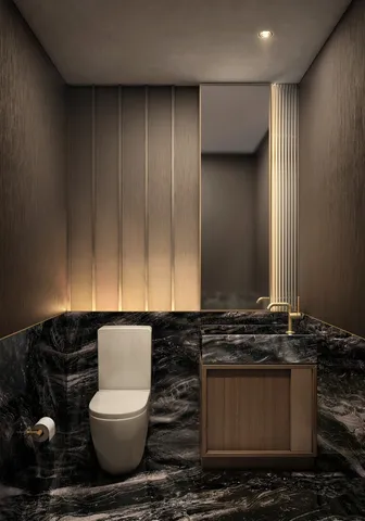 a bathroom with a tub sink shower and mirror