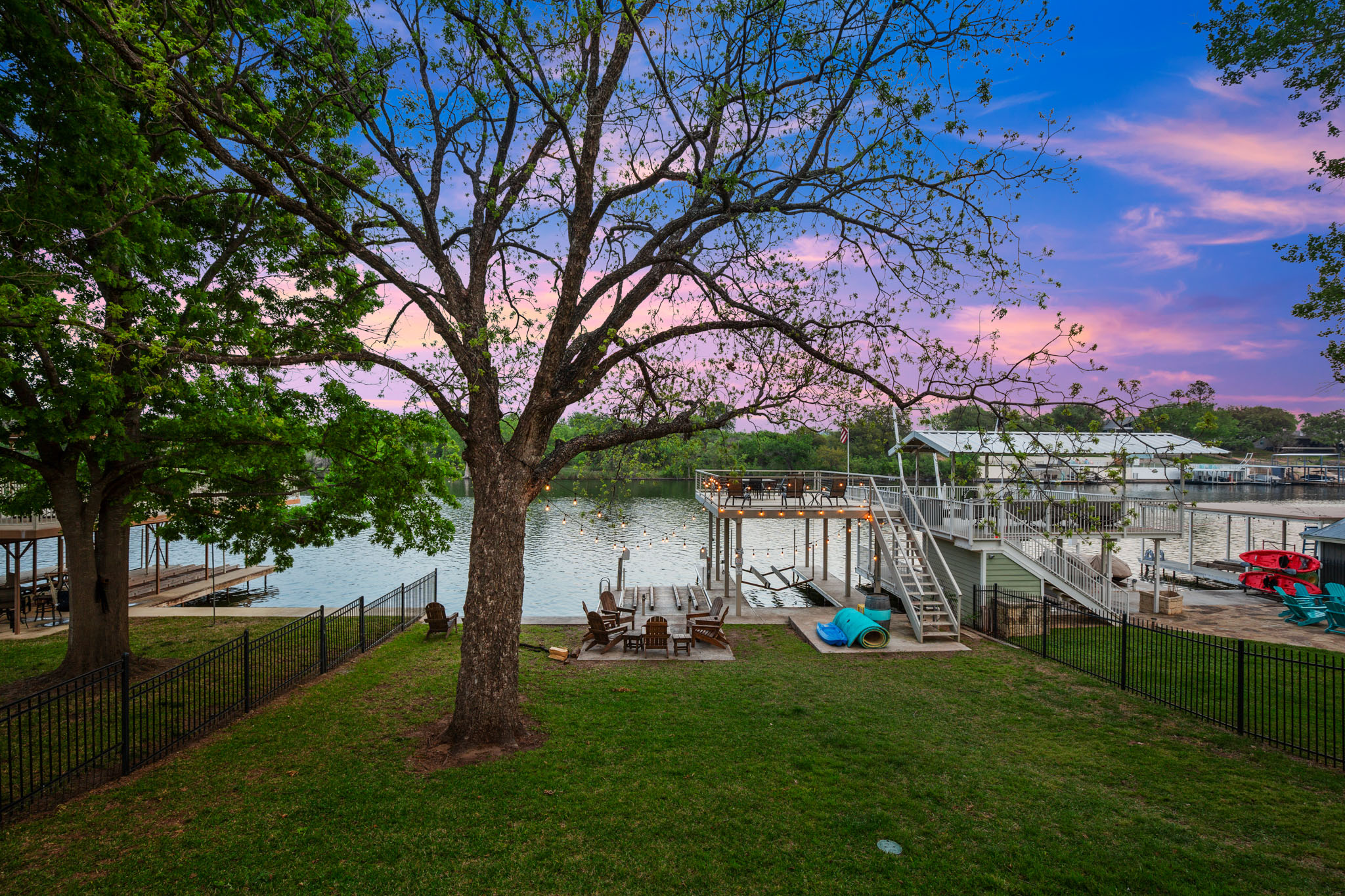 508 Riverside Drive Kingsland, TX 78639 - Photo 35 of 39 a view of a park with large trees