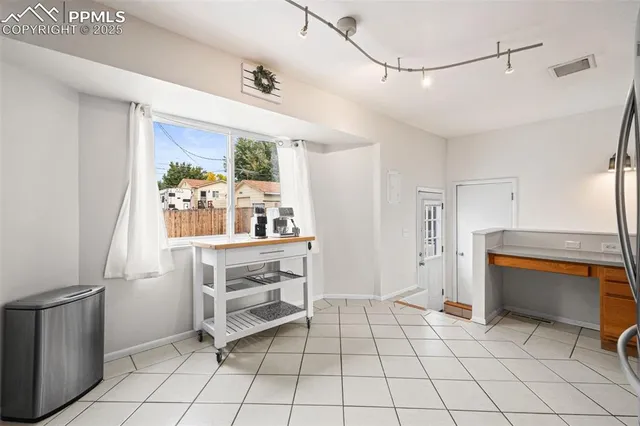 a room with storage and utility