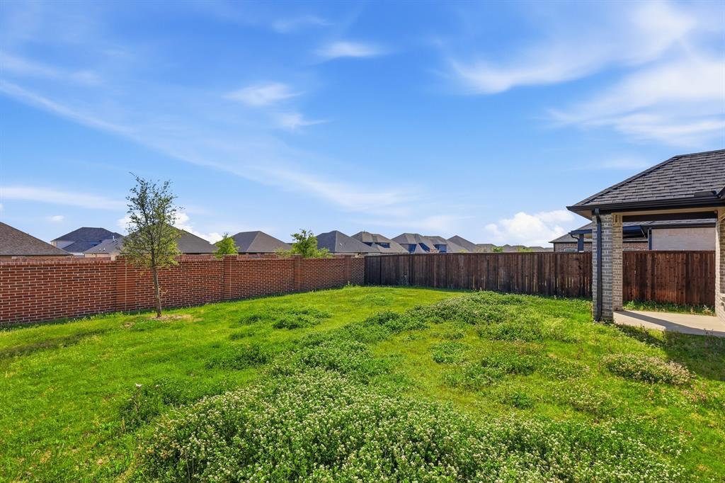 348 Braves Way Lavon, TX 75166 - Photo 23 of 26 a view of a backyard of the house