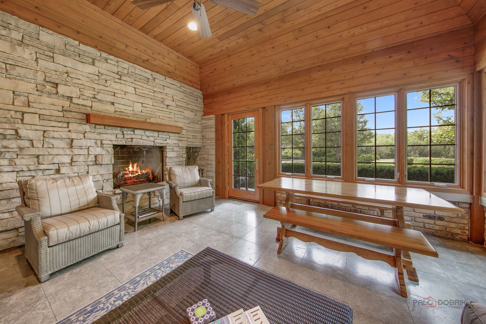 1090 Evergreen Drive Lake Forest, IL 60045 - Photo 22 of 66 a living room with furniture and a large window