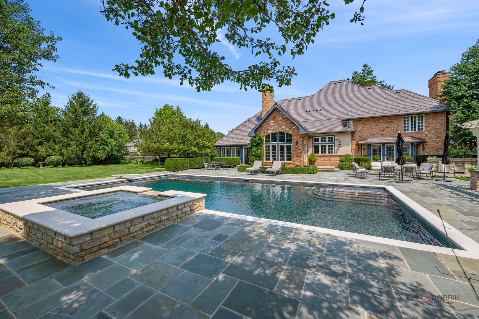 1090 Evergreen Drive Lake Forest, IL 60045 - Photo 50 of 66 a view of house with yard swimming pool and outdoor seating