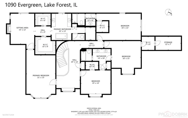 $2,700,000 | 1090 Evergreen Drive, Lake Forest, IL 60045