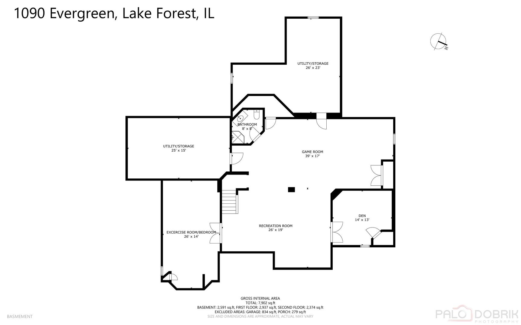 1090 Evergreen Drive Lake Forest, IL 60045 - Photo 65 of 66 a picture of a bench in the wall