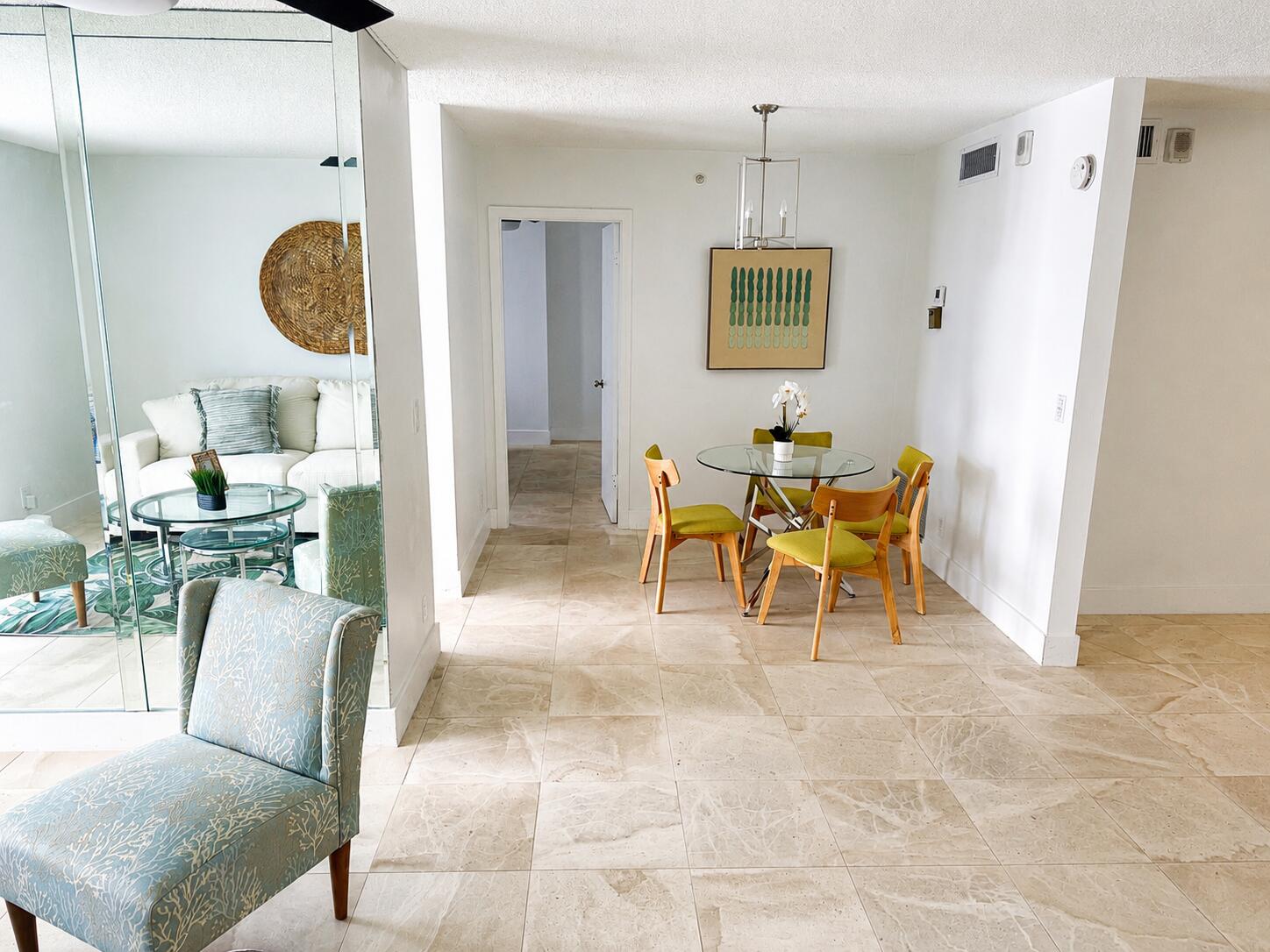 1505 North Riverside Drive, Unit 1002 Pompano Beach, FL 33062 - Photo 16 of 32 Dining Room 1002