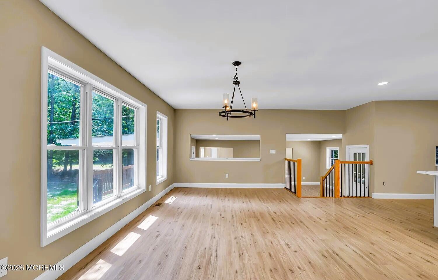 510 Pinehurst Road Cream Ridge, NJ 08514 - Photo 27 of 57 a view of empty room with wooden floor and fan