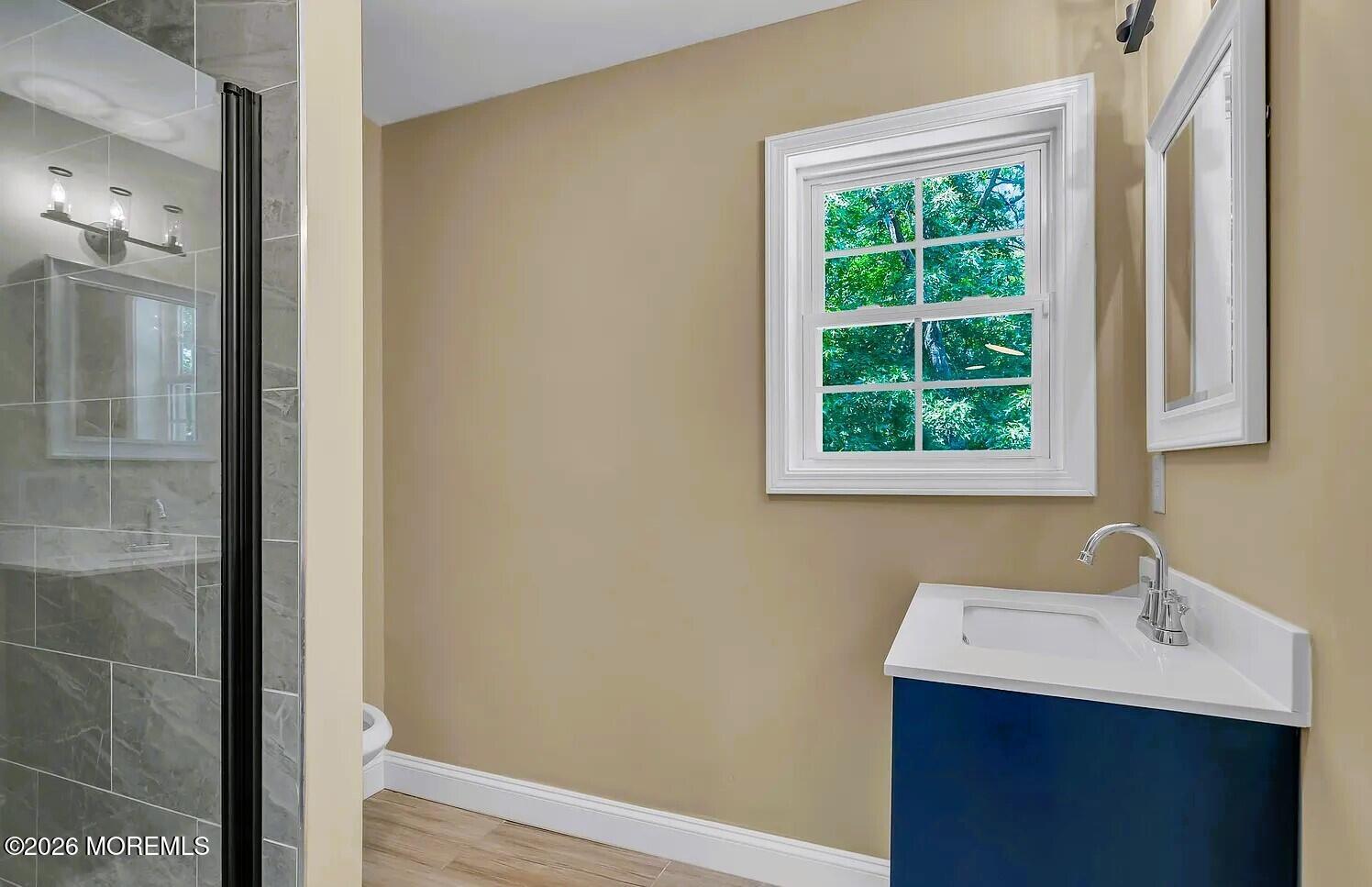 510 Pinehurst Road Cream Ridge, NJ 08514 - Photo 31 of 57 a bathroom with a sink a toilet and shower