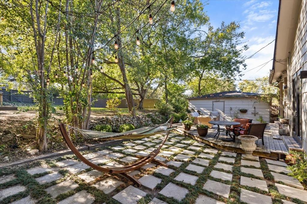 6121 Sharon Road Fort Worth, TX 76116 - Photo 36 of 37 a view of outdoor space yard and patio