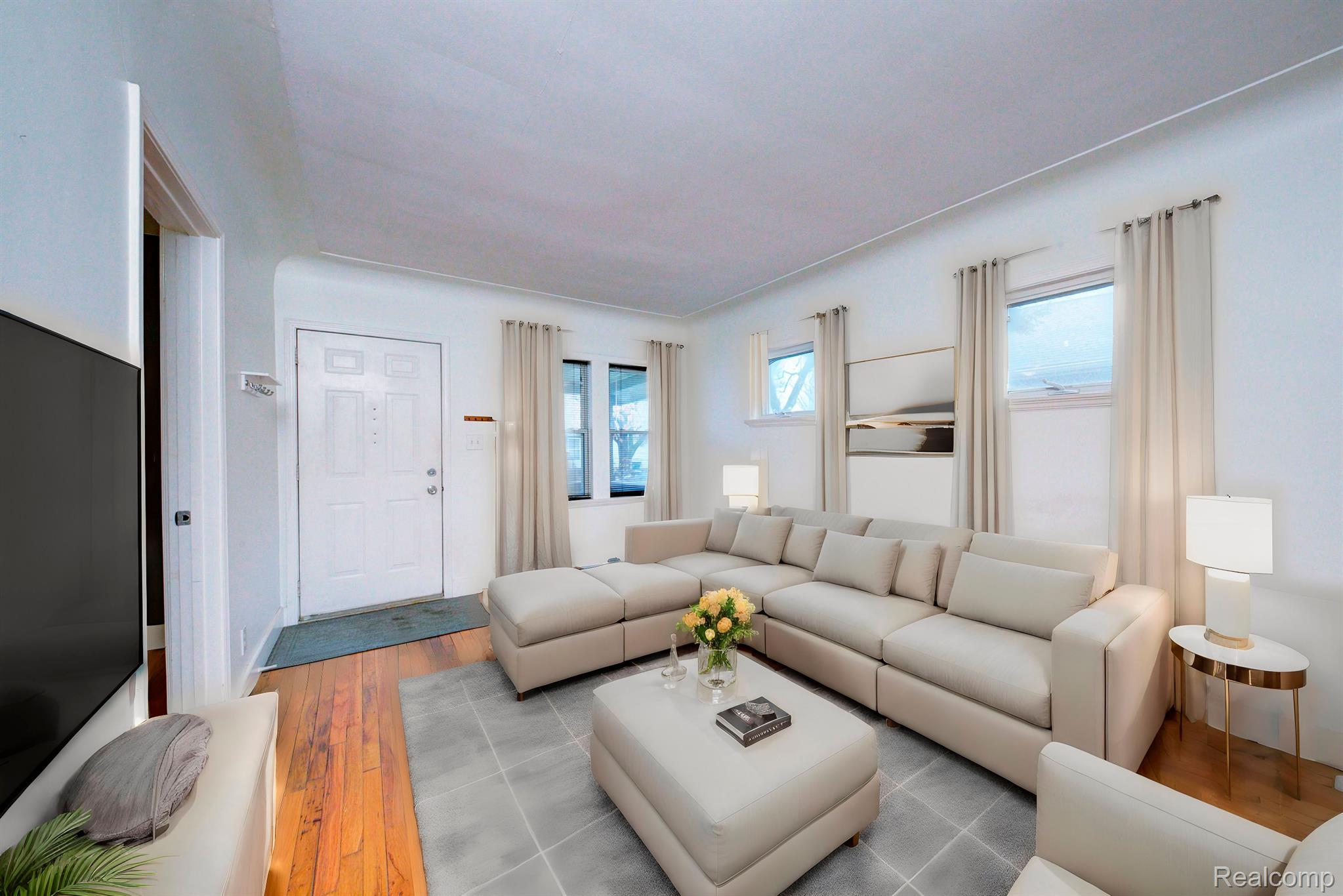 2128 Romeo Street Ferndale, MI 48220 - Photo 6 of 23 Living Room
*Digitally Staged