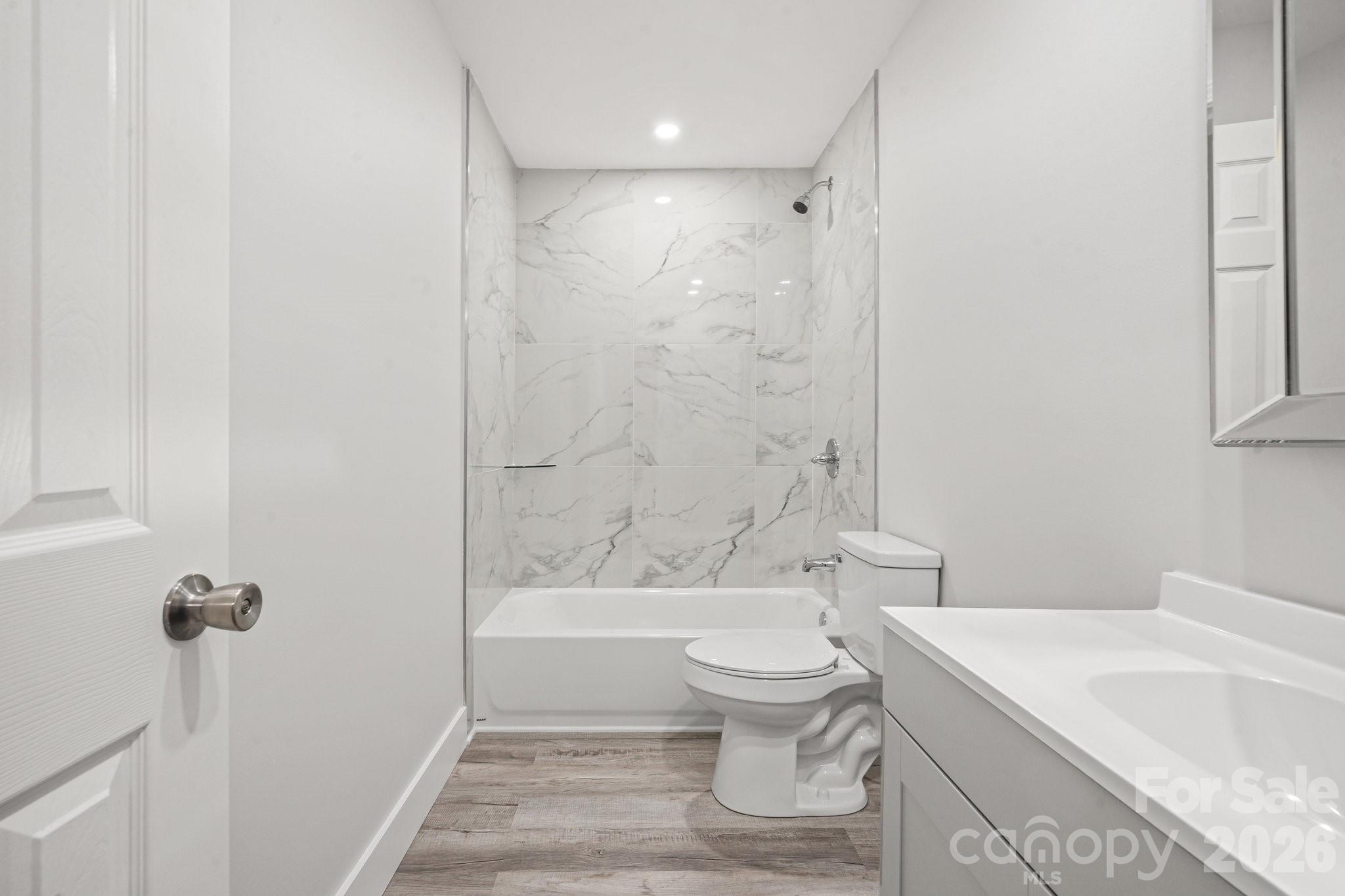 28 Robert Tyson Road Wadesboro, NC 28170 - Photo 13 of 23 a bathroom with a sink toilet and shower