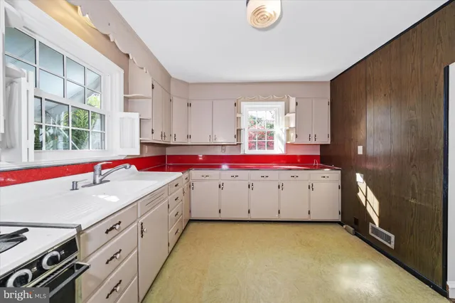 a room with storage and utility