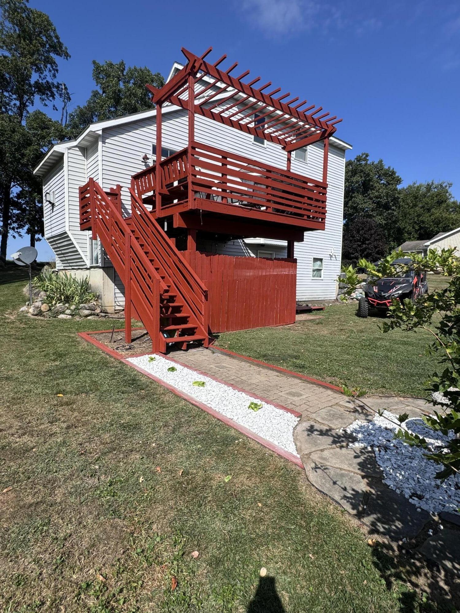 10881 Hoffman Road Three Rivers, MI 49093 - Photo 41 of 48 Back of house