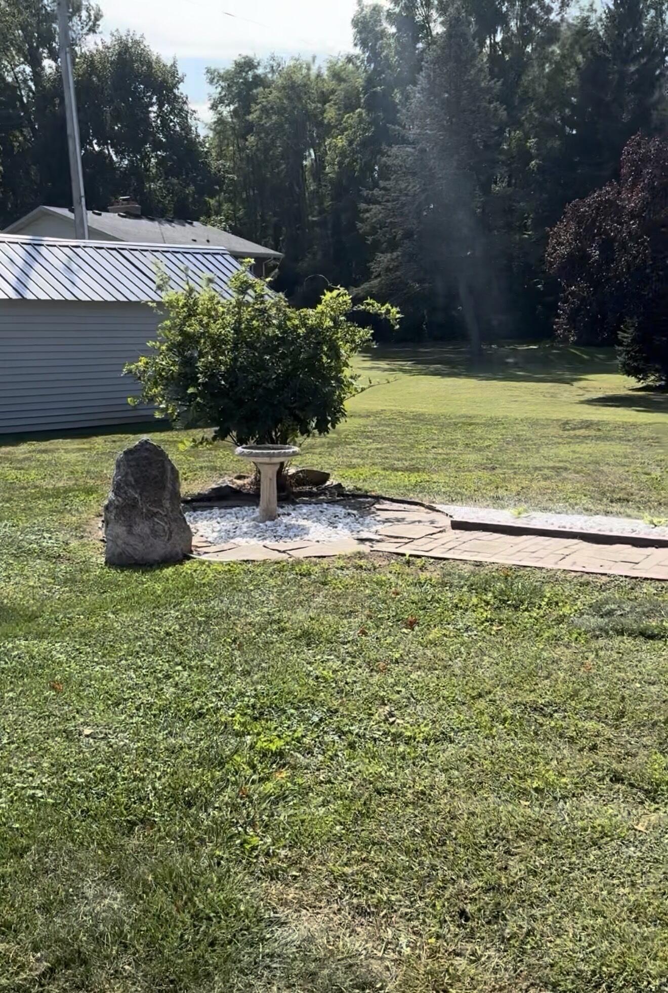 10881 Hoffman Road Three Rivers, MI 49093 - Photo 47 of 48 Birdbath, landscape