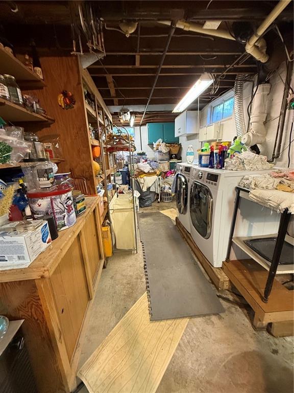 612 Methodist Road Greenville, PA 16125 - Photo 45 of 48 LAUNDRY AREA IN BASMENT