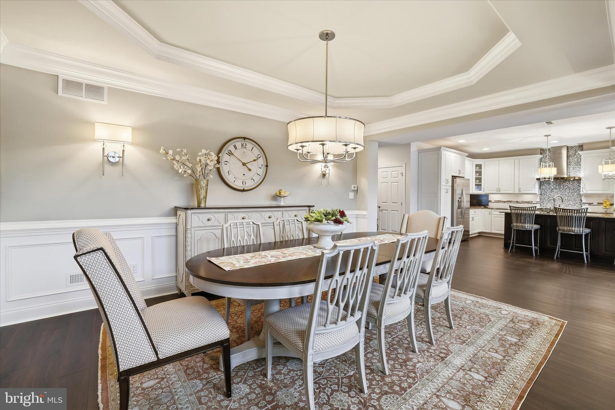 35 Rittenhouse Circle Newtown, PA 18940 - Photo 31 of 72 View Of Formal Dining Room To Kitchen Area