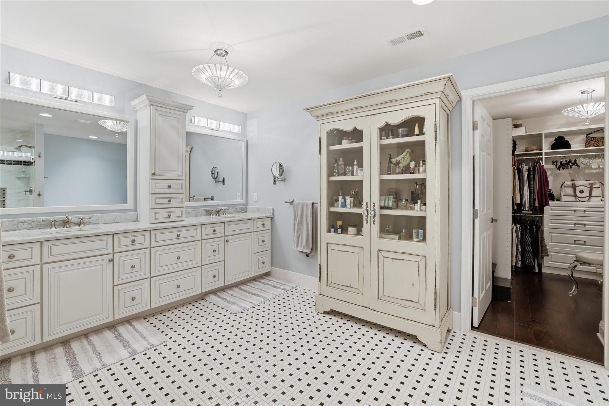 35 Rittenhouse Circle Newtown, PA 18940 - Photo 44 of 72 Owner's Bathroom Vanity And Walk-In Closet