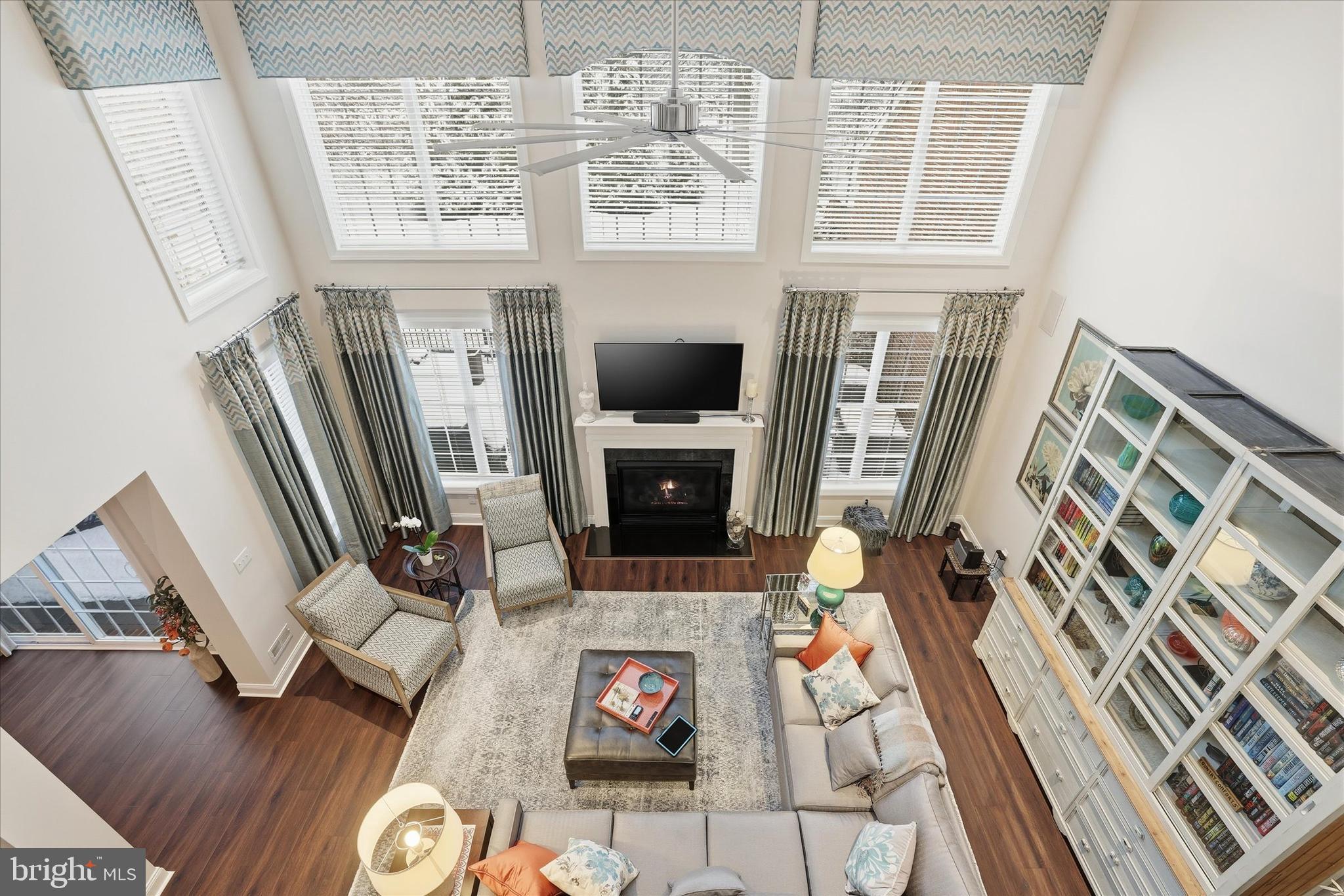 35 Rittenhouse Circle Newtown, PA 18940 - Photo 54 of 72 View Of Two Story Family Room From Loft Area