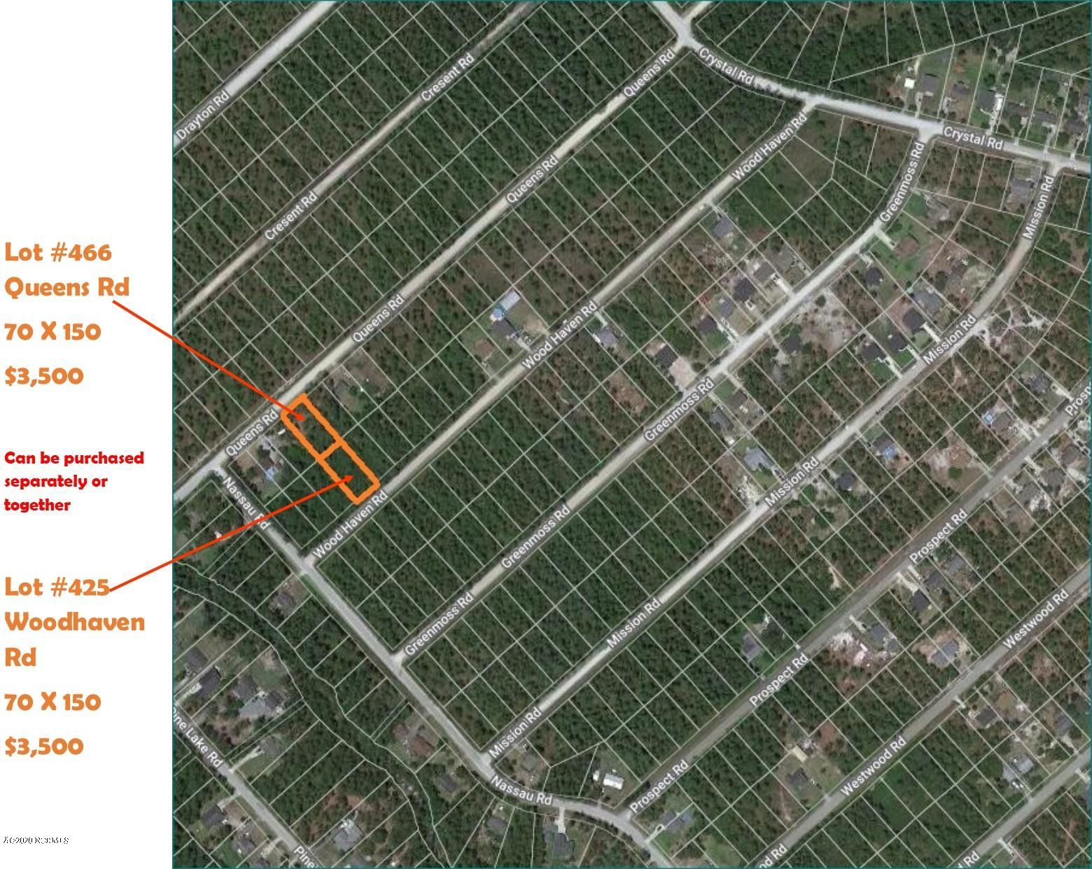 425 Wood Haven Road Boiling Spring Lakes, NC 28461 - Photo 3 of 3 LOT ON QUEENS RD ALSO FOR SALE , MLS # 100207701