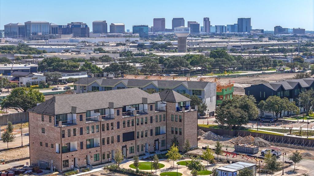 4070 Oak Circle Addison, TX 75001 - Photo 22 of 38 a view of a city with tall buildings