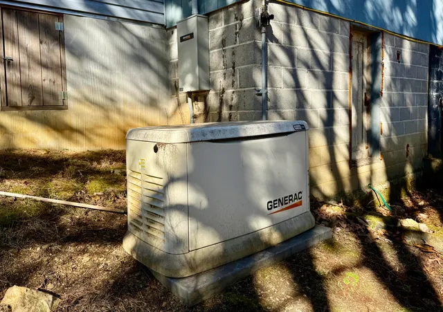 a view of water heater room