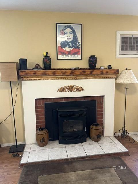 103 North Clay Street Independence, CA 93526 - Photo 11 of 25 a view of living room with furniture and a fireplace