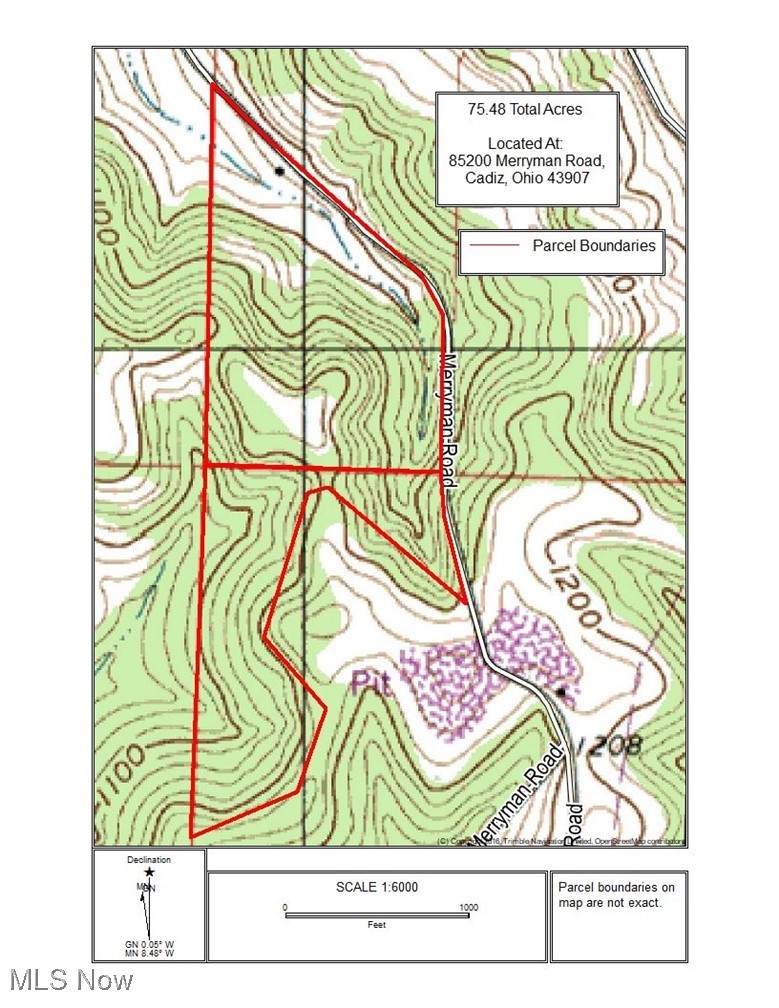 85200 Merryman Road Cadiz, OH 43907 - Photo 47 of 50 topographic map
