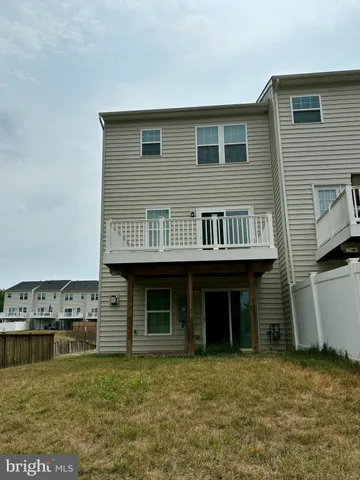a view of a house with a balcony